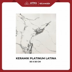Keramik Lantai Platinum Latina Grey REC 50x50 cm