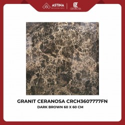 Granite CERANOSA CRCH3607777FN Dark Brown 60x60 Glossy