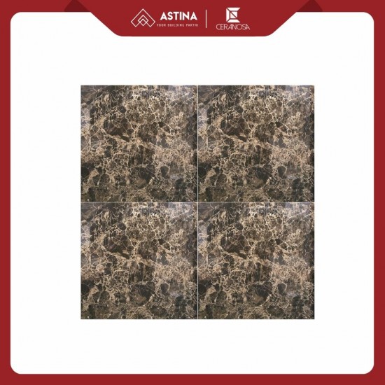 Granite CERANOSA CRCH3607777FN Dark Brown 60x60 Glossy