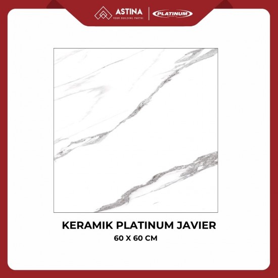 Keramik Lantai Platinum Javier Grey WB REC 60x60 cm