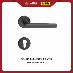 SOLID Handel Lever HRE 61.41 Black / Handel Pintu Solid Hitam