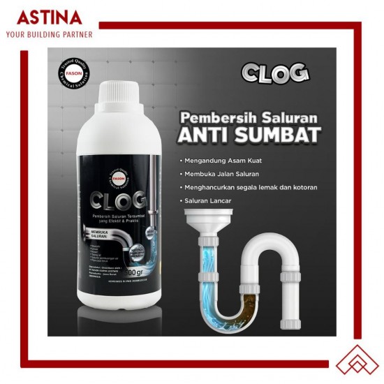 Fason Clog Pembersih Saluran yang Tersumbat 500gr