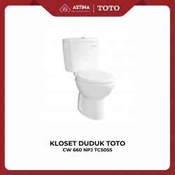 Kloset Duduk TOTO CW660NPJ+TC505S