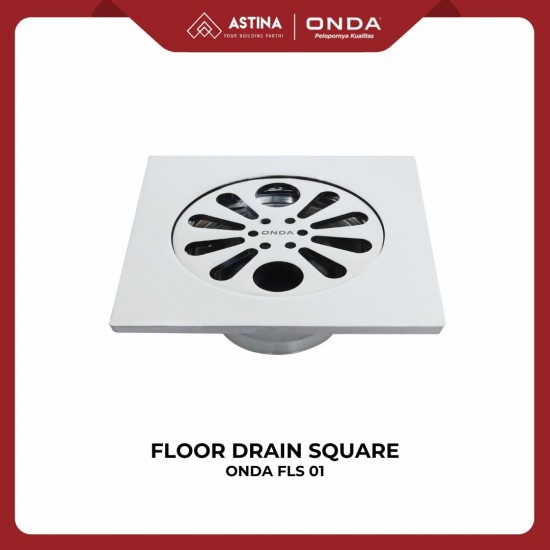 Floor Drain Kotak / Saringan Got ONDA FLS 01 Square
