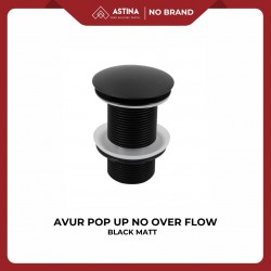Avur Wastafel Pop Up No Over Flow Black Matt