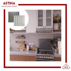 Mosaic Tiles Dekorasi Keramik Turin Square Matte 30,6x30,6 (48x48 mm)