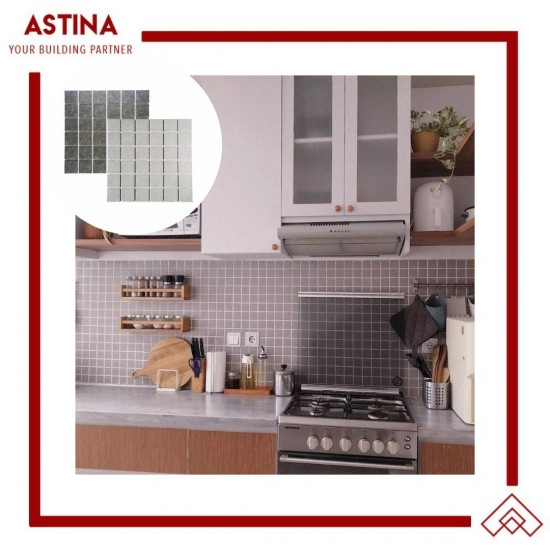 Mosaic Tiles Dekorasi Keramik Turin Square Matte 30,6x30,6 (48x48 mm)