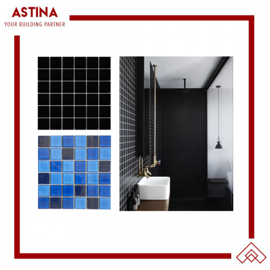 Mosaic Tiles Mozza Medium Square Glossy 30,6x30,6