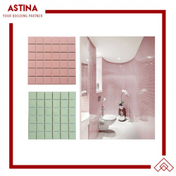 Mosaic Tiles Mozza Medium Square Glossy 30,6x30,6