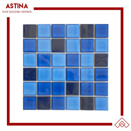 Mosaic Tiles Mozza Medium Square Glossy 30,6x30,6