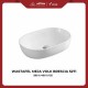Wastafel Meja Volk Brescia 5271 Putih Glossy (590 x 400 x 135)