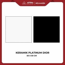 Keramik Lantai Platinum Dior 50X50 Polos