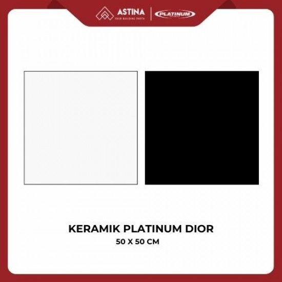 Keramik Lantai Platinum Dior 50X50 Polos