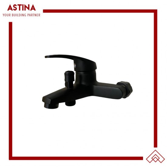 AJS Kran Dinding Bathub Hitam Art 5 Black Centong