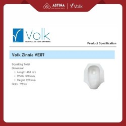 Kloset Jongkok / Squat Toilet Volk