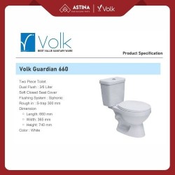 Kloset Duduk Volk 660WD