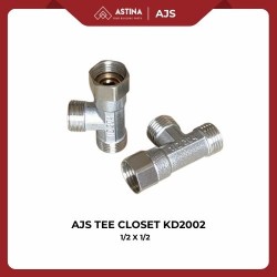 AJS TEE CLOSET KD2002 MUR HIDUP STAINLESS 1/2X1/2