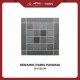 Keramik Lantai Paris Panama Grey 25x25 cm