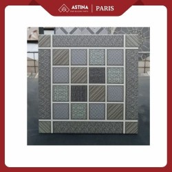 Keramik Lantai Paris Panama Grey 25x25 cm
