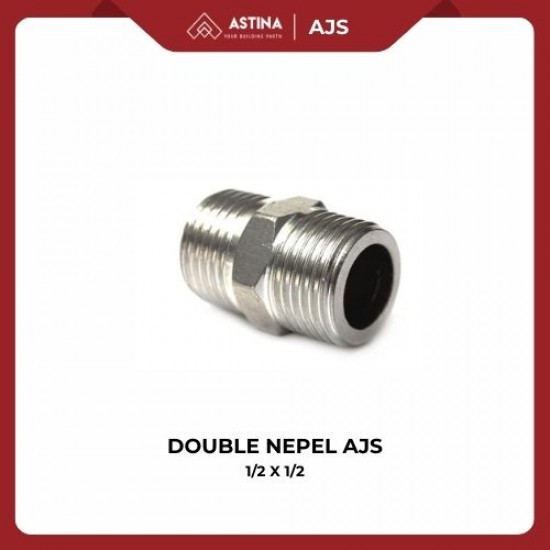 AJS Double Neple 1/2 x 1/2