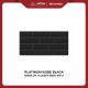 KERAMIK DINDING PLATINUM KOBE BLACK GLOSSY EMB 30X60 CM