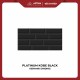 KERAMIK DINDING PLATINUM KOBE BLACK GLOSSY EMB 30X60 CM