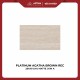 Keramik Dinding Platinum Agatha Brown REC 25x40 CM Matte KW A