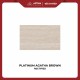 Keramik Dinding Platinum Agatha Brown REC 25x40 CM Matte KW A