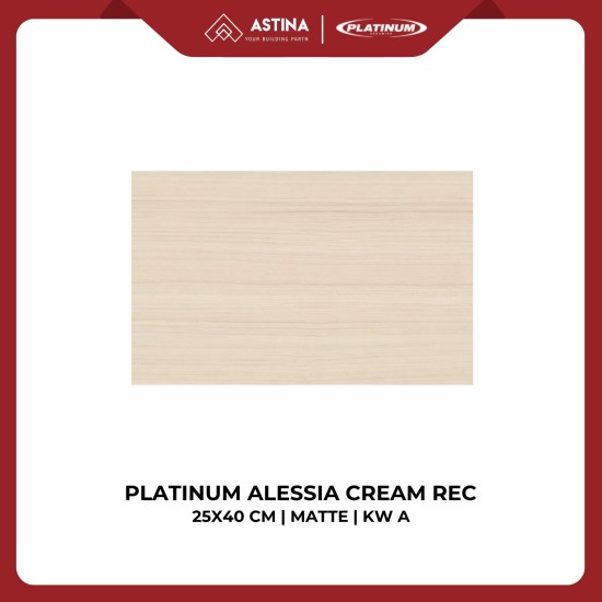 Platinum Alessia Cream REC 25x40 cm Matte KW A