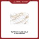 Platinum Alice Gold / Grey Rec Embossed 25x40 cm Glossy KW A