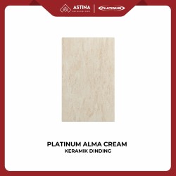 Keramik Dinding Platinum Alma Cream / Grey 25x40 cm Glossy KW A