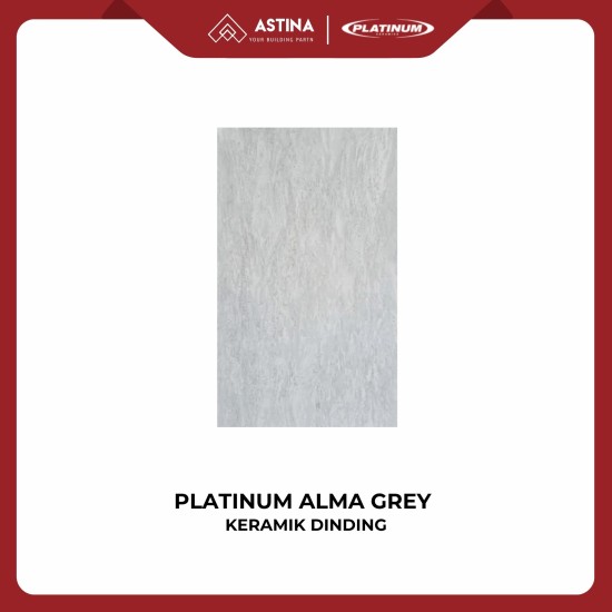 Keramik Dinding Platinum Alma Cream / Grey 25x40 cm Glossy KW A