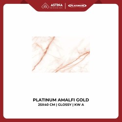 Keramik Dinding Platinum Amalfi Gold 25x40 cm Glossy KW A