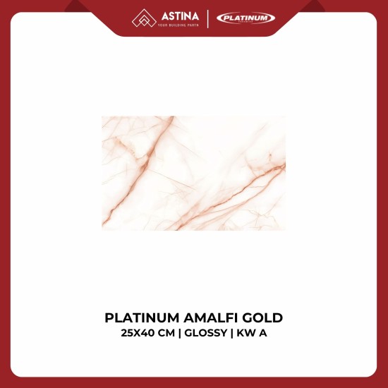 Keramik Dinding Platinum Amalfi Gold 25x40 cm Glossy KW A