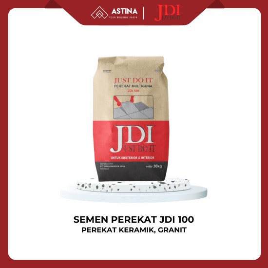 Semen Perekat JDI 100 Just Do It untuk Eksterior & Interior Netto 30kg