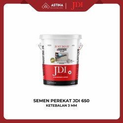 JDI Just Do It Semen Perekat JDI 650 Waterproofing 2 Komponen + Microfiber untuk Eksterior & Interior 5kg