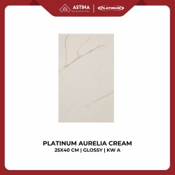 Keramik Dinding Platinum Aurelia Cream 25x40 CM Glossy KW A