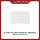 Keramik Dinding Platinum Alethea White Precut Rec Embossed 25x40 cm Glossy KW A