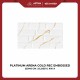 Keramik Dinding Platinum Arena White/Grey/Gold Rec Embossed 25x40 cm Glossy KW A