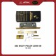 Body Kunci Pelor Ses Type 2036-40mm & 50mm Solid Brass Spain Kuningan Lengkap