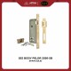 Body Kunci Pelor Ses Type 2036-40mm & 50mm Solid Brass Spain Kuningan Lengkap