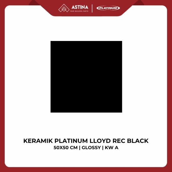 KERAMIK LANTAI PLATINUM LLOYD REC 50X50 CM GLOSSY KW A