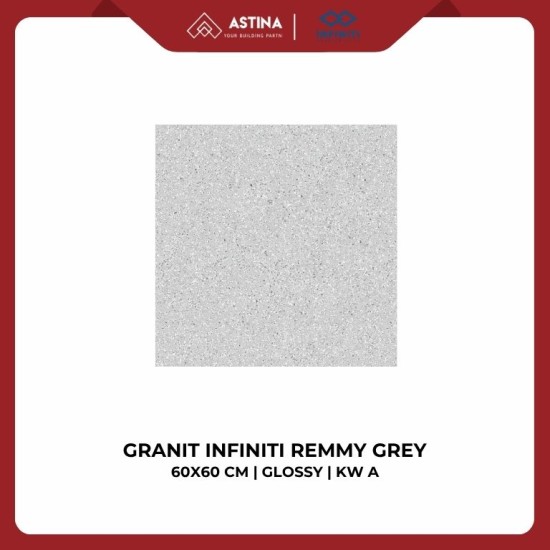 GRANIT INFINITI REMMY CREAM GREY GLOSSY 60X60 CM