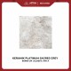 KERAMIK LANTAI PLATINUM SAGRES GREY REC 60X60 GLOSSY KW A