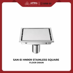 SAN-EI HN909 STAINLESS SQUARE FLOOR DRAIN
