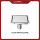 SAN-EI HN909 STAINLESS SQUARE FLOOR DRAIN