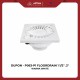 DUPON - P063-P1 FLOORDRAIN 1 1/2'' .2'' WHITE