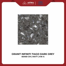GRANIT INFINITI TIAGO DARK GREY STEP SAFE 60X60 MATT KW A