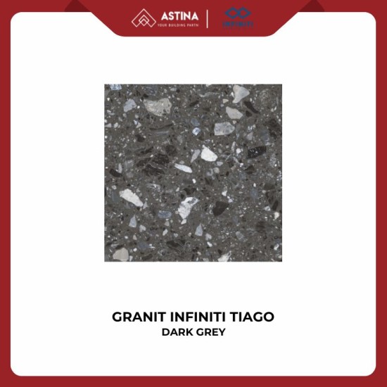 GRANIT INFINITI TIAGO DARK GREY STEP SAFE 60X60 MATT KW A