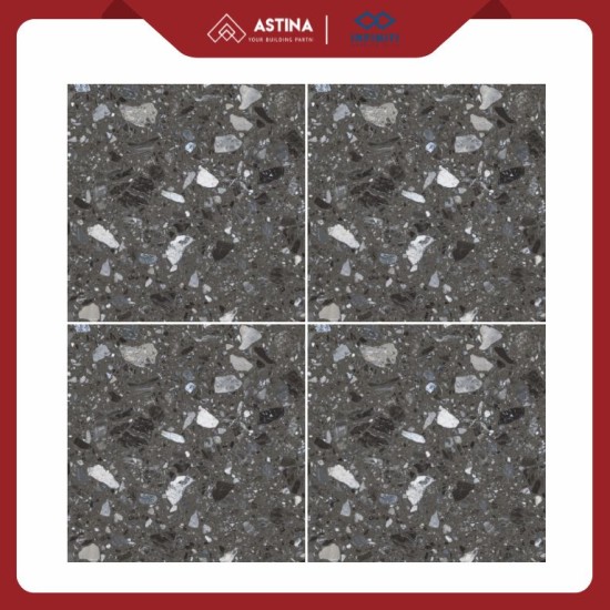 GRANIT INFINITI TIAGO DARK GREY STEP SAFE 60X60 MATT KW A